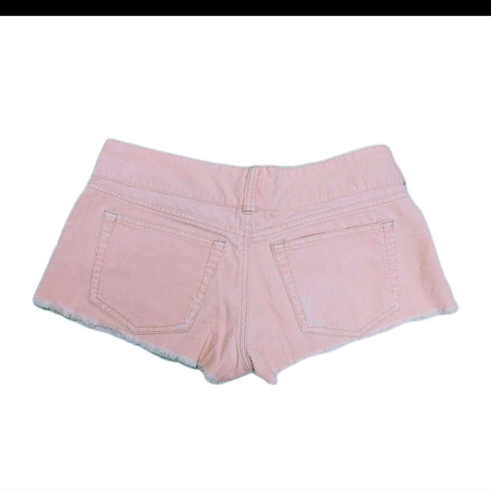 Hollister Corduroy Micro Mini Shorts Juniors 9 90s Y2K Grunge
